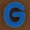Sponge Letter G Sponge Letter G