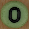 bead letter O bead letter O